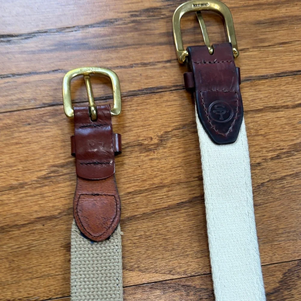 2 Stylish Alabama Belts with Colorful Patterns of state and state flag